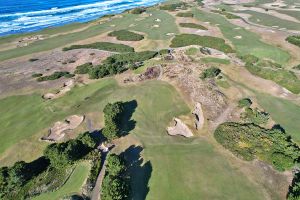 Pacific Dunes 2nd Green Aerial